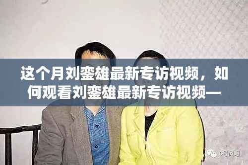 如何观看刘銮雄最新专访视频,详细步骤与独家体验分享
