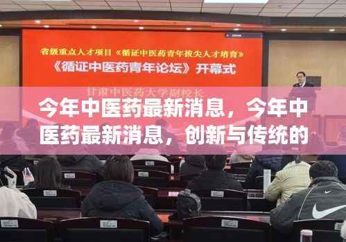 今年中医药最新消息,创新与传统的交融发展之路
