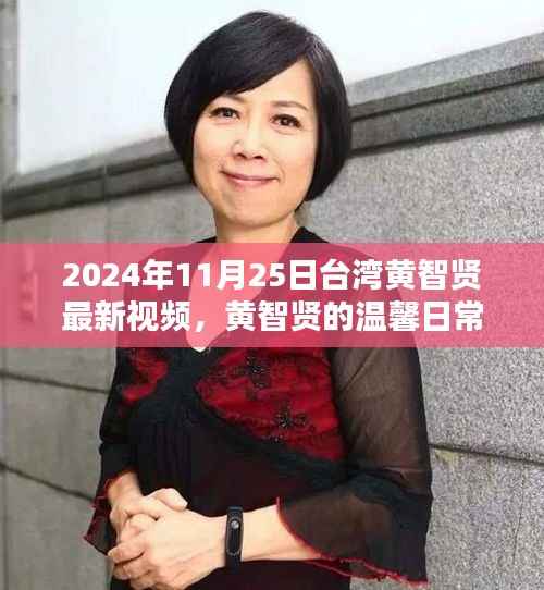 台湾黄智贤温馨日常,台湾时光下的欢乐聚会(最新视频)