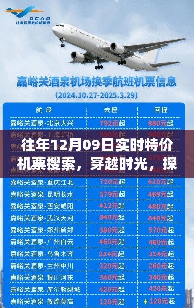 历年十二月九日特价机票搜索之旅,探寻特价背后的故事与穿越时光的旅行