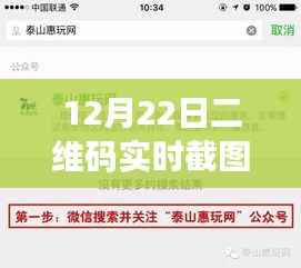 12月22日二维码实时截图教程,轻松科普,掌握实时截图技巧