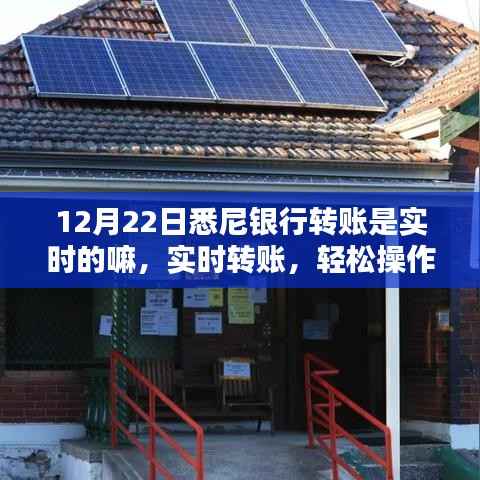 悉尼银行实时转账解析,12月22日转账操作轻松到账!