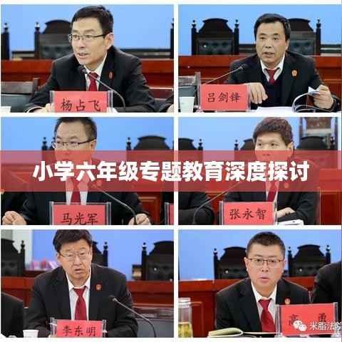 小学六年级专题教育深度探讨