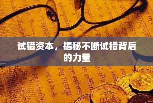 试错资本,揭秘不断试错背后的力量