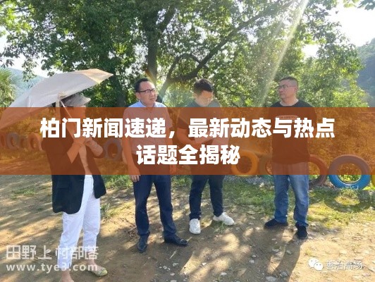 柏门新闻速递,最新动态与热点话题全揭秘