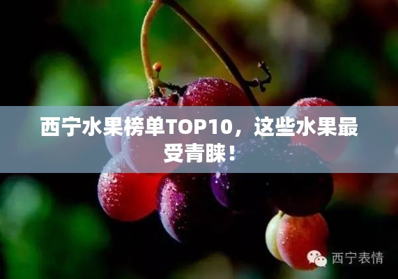西宁水果榜单TOP10,这些水果最受青睐!