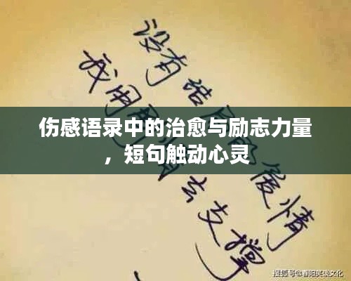伤感语录中的治愈与励志力量，短句触动心灵
