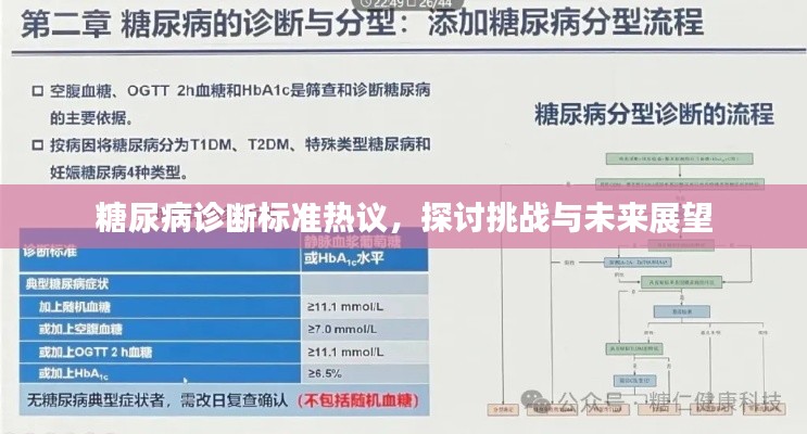 糖尿病诊断标准热议,探讨挑战与未来展望