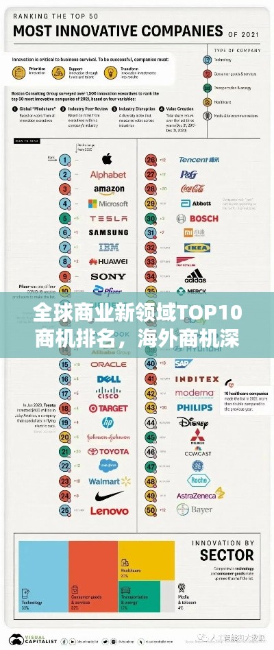 全球商业新领域TOP10商机排名,海外商机深度探索