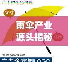 雨伞产业源头揭秘,厂家直销,一站式采购平台